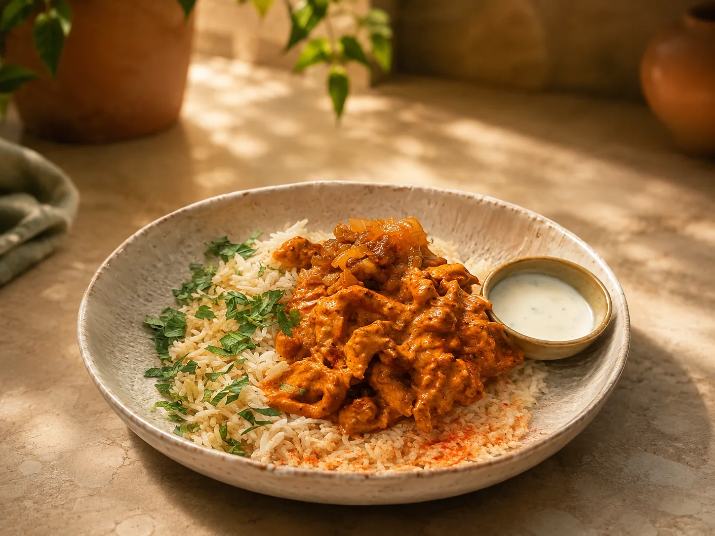 Pollo al curry