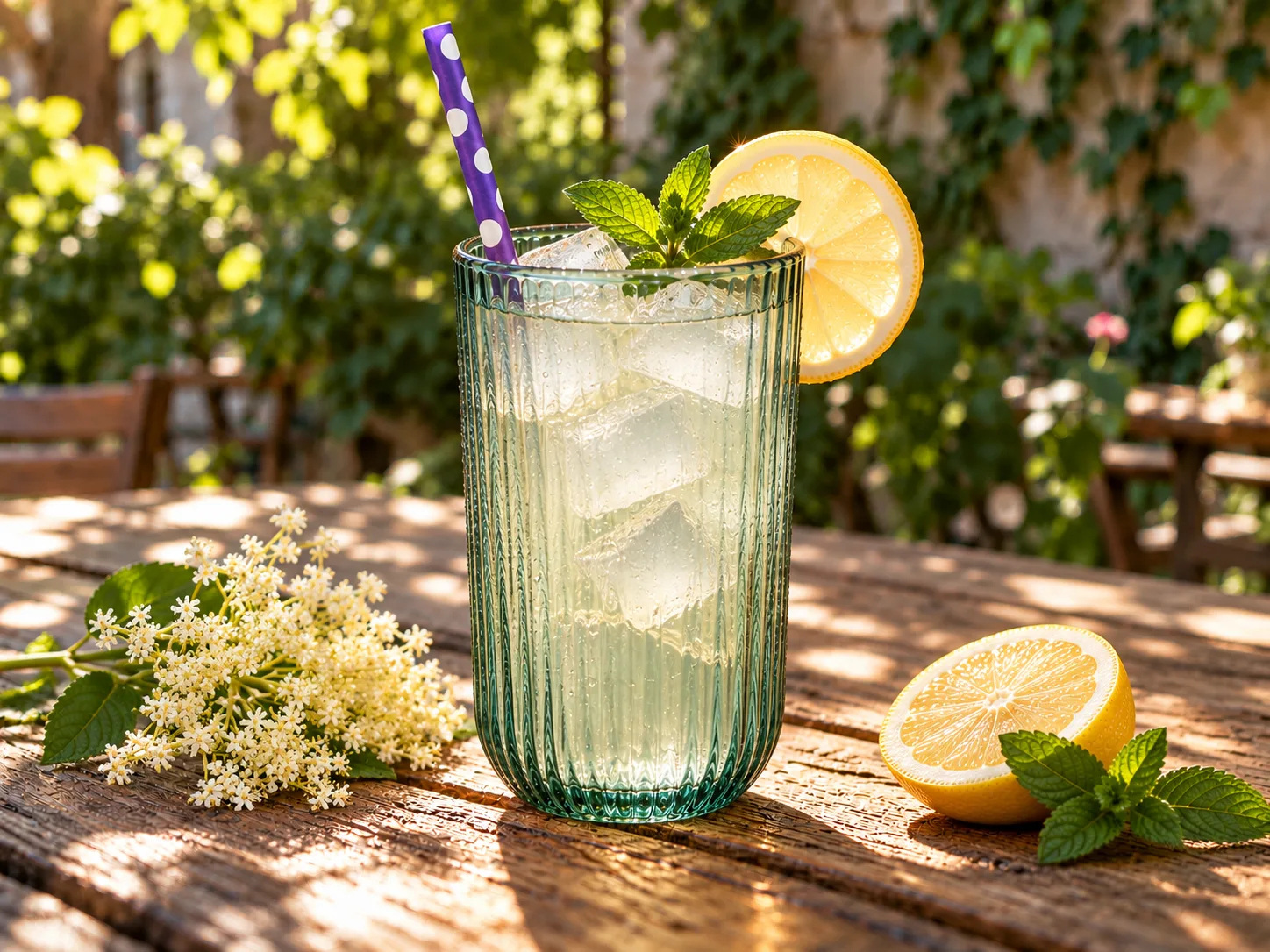 Limonata ai fiori di sambuco