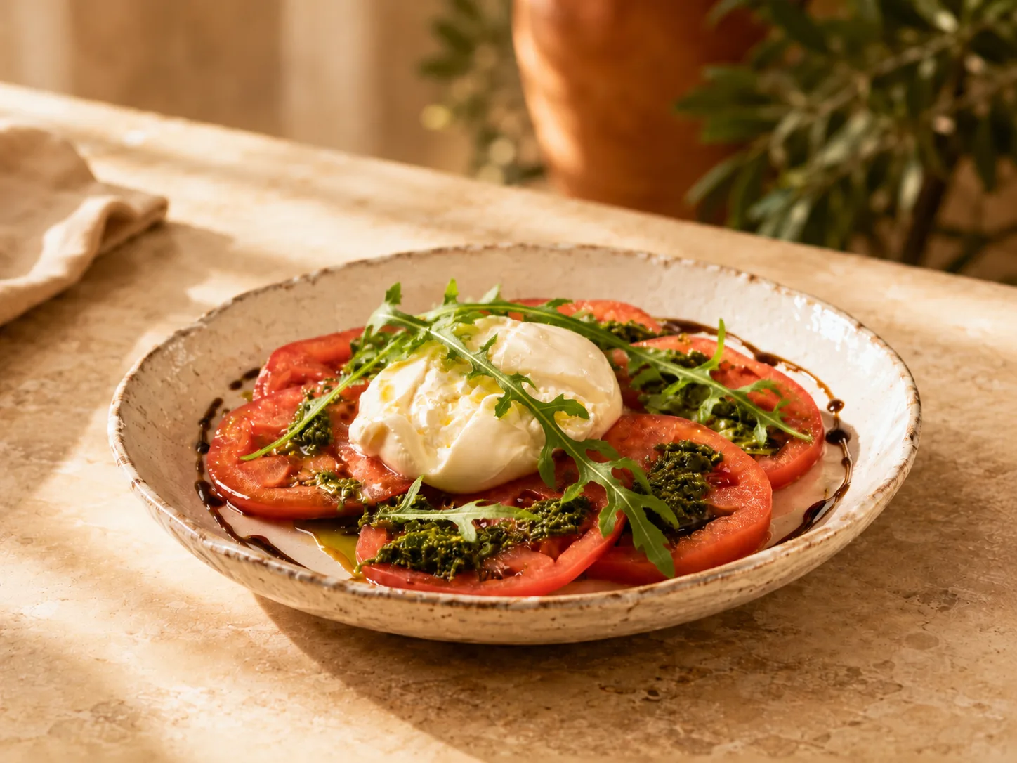 Insalata con burrata