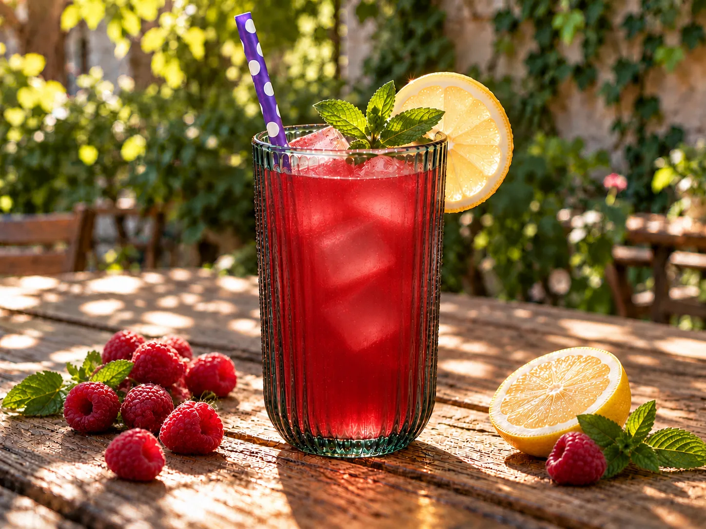 Limonata al lampone