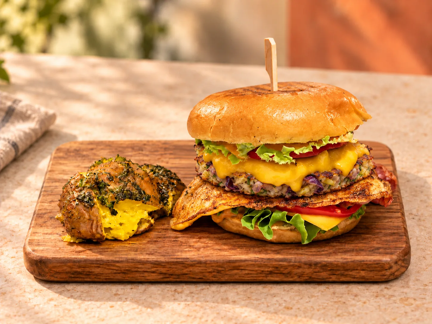 Burger vegetariano
